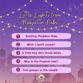 Little Lights from Masjidun-Nabi